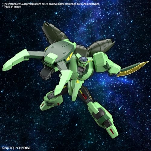 BANDAI SPIRITS Пластиковая модель HG Mobile Suit Z Gundam Volinok Samaan в масштабе 1/144 с цветовой кодировкой