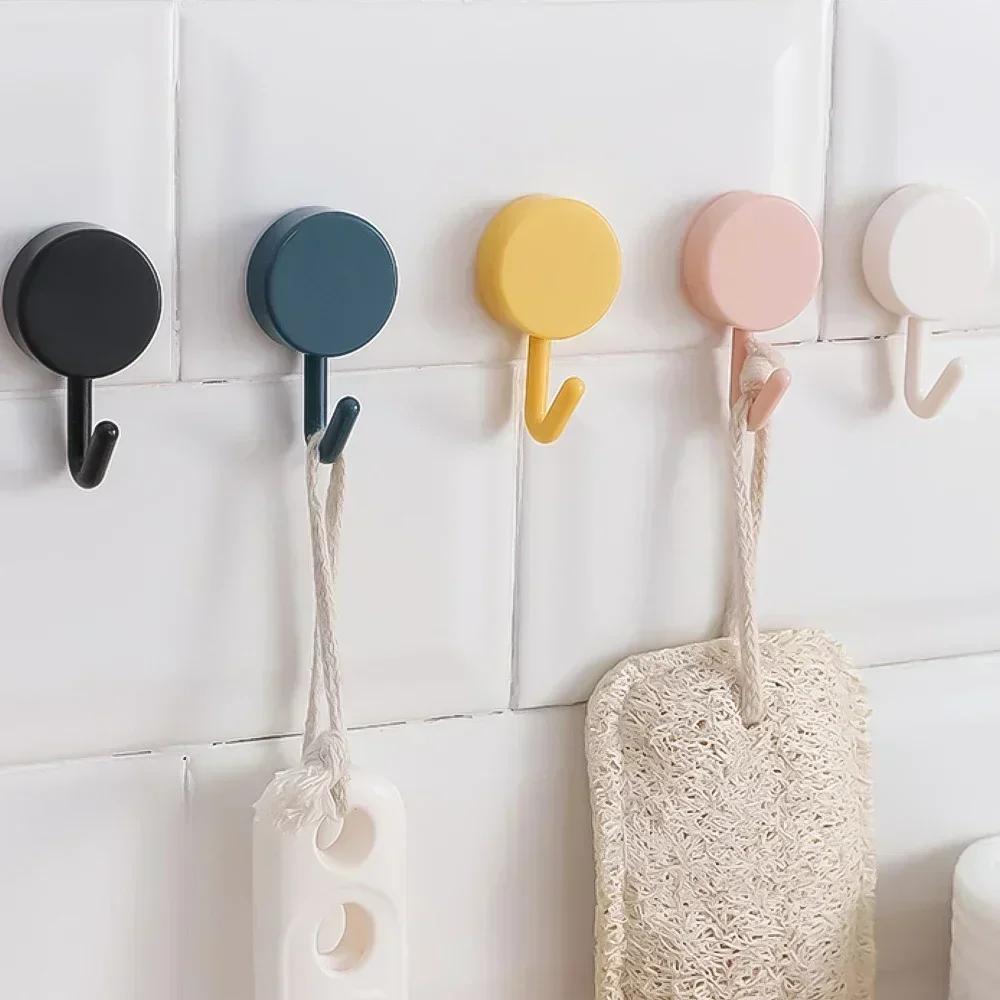 10 Piece Set Kitchen Gadgets Hat Hook Home and Decoration Keys Hanger Bathroom Organizer Storage Household Use Hooks Kitchenware