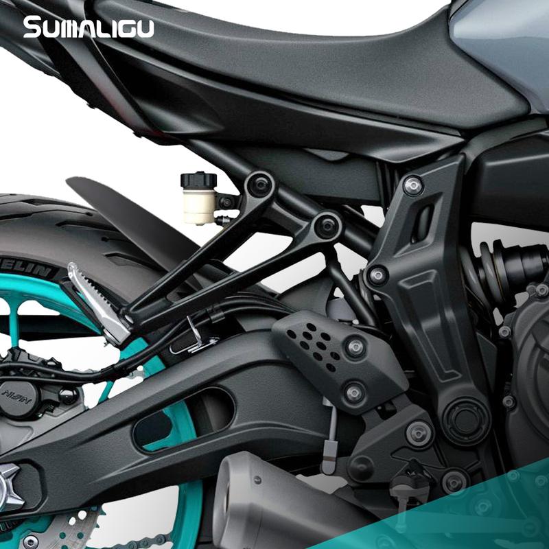 Для YAMAHA Tracer 7 GT Tracer 700 MT-07 аксессуары для мотоцикла заднее крыло удлинитель удлинительная пластина водонепроницаемый брызговик