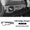 Декоративная наклейка на панель регулятора фар из углеродного волокна для Dodge Charger 2011-2014, элементы интерьера