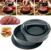 Пресс для мяса для гамбургеров ABS, круглая форма, антипригарное покрытие, фаршированные котлеты для бургеров, говяжий гриль, пресс для пирогов, кухонные принадлежности
