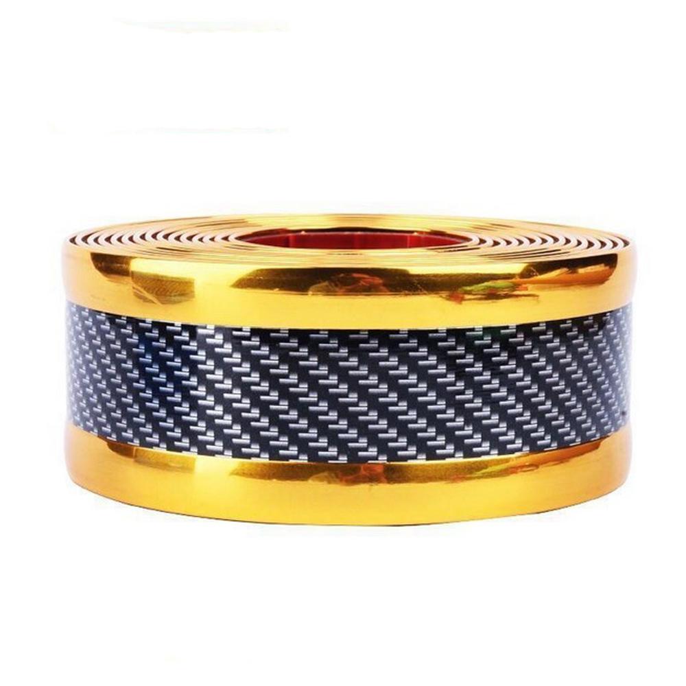 1 метр из углеродного волокна, резиновая формовочная полоса, резина для двери автомобиля, накладка на педаль, бампер, сделай сам, защита для порога, защита кромки автомобиля