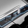 Док-станция, USB-концентратор со светодиодной подсветкой, многопортовый 4-в-1, поддерживает удлинитель PD-сплиттера мощностью 27 Вт, центральная консоль