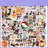 100 шт. Японское аниме Haikyuu!! Наклейки в стиле граффити с водостойкими и яркими дизайнами