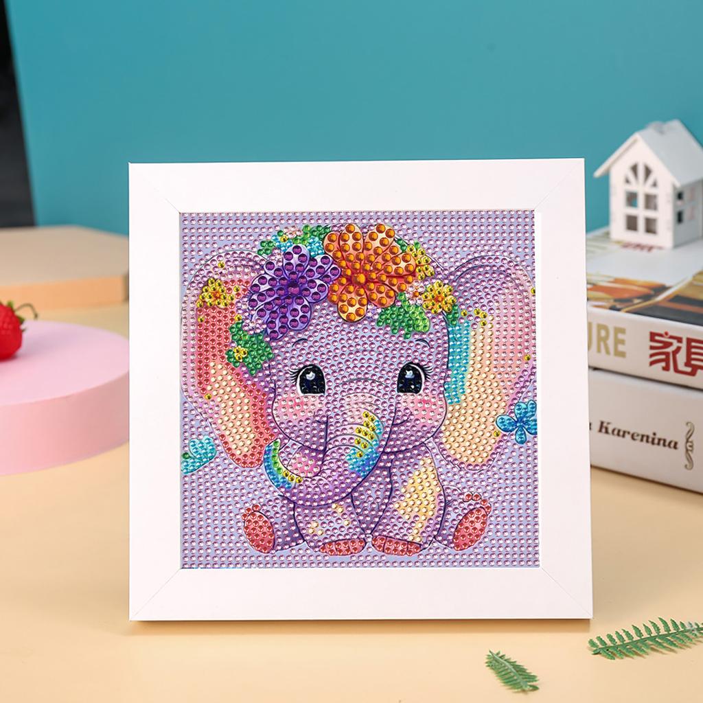 DIY Алмазная картина Набор мультфильм животное картина Кристалл Вода Алмазная вышивка День рождения Украшение Подарок