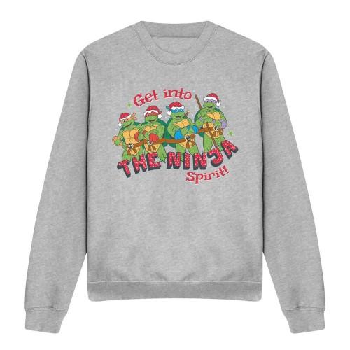 Teenage Mutant Ninja Turtles Unisex Adult The Ninja Christmas Spirit Sweatshirt