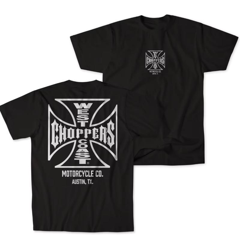 Hot West Coast Choppers Graphic Cotton Tshirt Unisex Summer Short Sleeve Fashion Brand Tee Luxury Casual Vintage Tees 2026 New