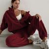 Women's Fashionable Sports Casual Sweatshirt Suit