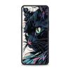Чехол для Oppo A54 A53 A52 A9 A15 A95 A17 A16 A76 A74 Find X6 X5 Reno8 Reno7 Reno6 Pro 5G Обложка мультяшный милый кот Арт мода
