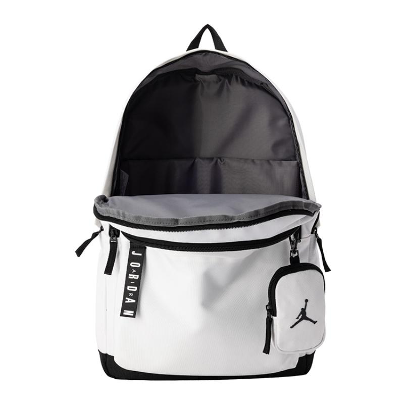 Jordan Polyester Backpack Unisex White Jordan JD2513167GS-004