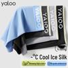 Yalu Men's Plus Size Ice Silk Boxer Briefs