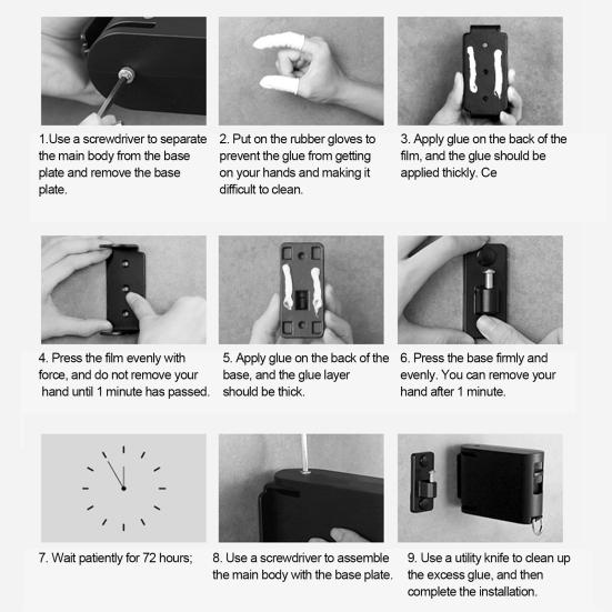 4.2M Настенная Выдвижная Сушилка для Белья Вращающаяся на 180 градусов Складная Невидимая