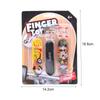 Mini Finger Skateboard Ramp Set Mini Skateboards Kit Creative Fingertip Toys Indoor Home Board Game For Birthday Gifts