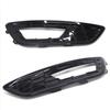 Car Foglight Foglamp Front Bumper Fog Light DRL Daytime Driving Lamp Cover Frame Hood Grille For Ford Focus MK3 2015 - 2018