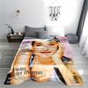 Fashion Magazine Cover Design for all seasons blanket lunch break throw gift