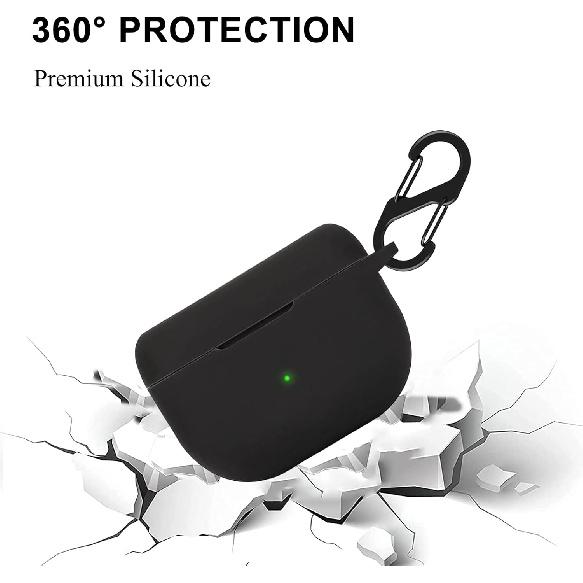 Силиконовый чехол, совместимый с Jabra Elite 10/ Jabra Elite 8 Active/Jabra Elite 8 Active Gen 2/ Jabra Elite 10 Gen 2, Ударопрочный защитный чехол для наушников