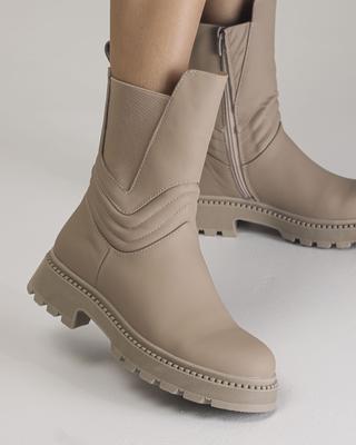 Ботинки зимние высокие Teona 431 36 капучино кожа