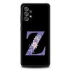 Чехол для телефона с фиолетовым цветком для Samsung Galaxy A17 A07 A55 A35 A25 A15 A05 A33 5G A31 A23 A21s A13 A41 A73 A53 A51 A71