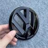 W23Hub Caps Gloss Black Replacement 135mm Front Grill emblem or 110mm Rear Trunk Lid Car badge for Volkswagen Golf MK6 2009 2010 20