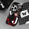 M-Michael Jackson Чехол для телефона для iPhone 17,16,15,14,13,12,11 Plus,Pro Max,XS,Цветной серебристый чехол для телефона