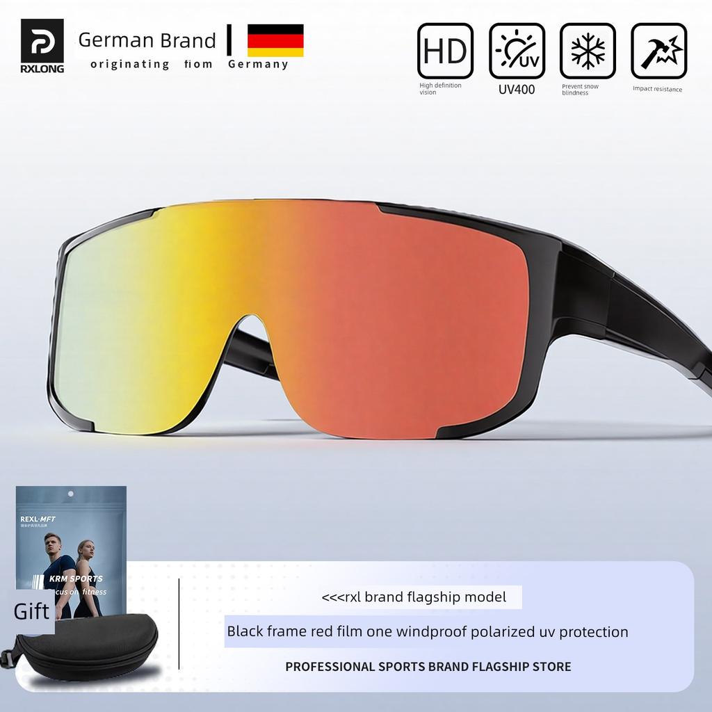 Rxl-Windproof and Sandproof Goggles for Men, Outdoor Mountaineering and Cycling, Myopia Glasses, Desert Hiking and Climbing Sunglasses, Uv Protection