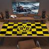 Borussia Large Size Mouse Pad Large Gaming Table Cushion Non-slip Laptop Tablet Big Mousepad XXL Mat Mini PC Playmat With Lock edge