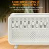 Portable White Noise Bluetooth Speaker Nature Sound Sleep Aid Music Box Wireless Stereo Mp3 Music Player Support Timed Shutdown