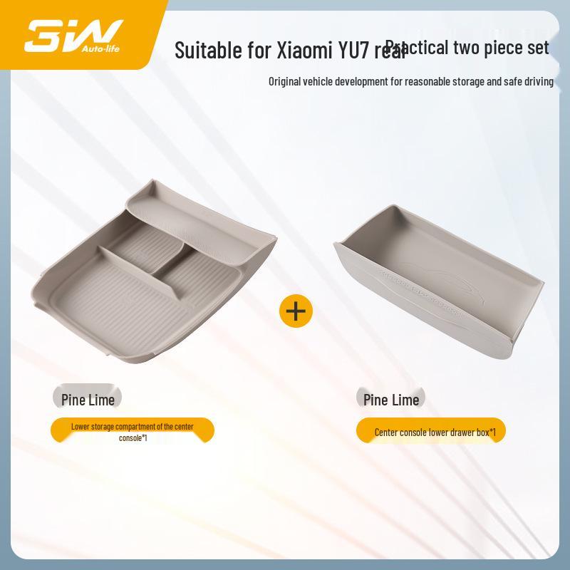 3 Вт Ящик для хранения в подлокотнике центральной консоли Xiaomi YU7/SU7/Ultra