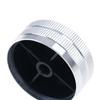 1Pcs High Quality Aluminum Potentiometer Knob Cap Dia 40mm Volume Control Knob Aluminum Knob Audio Knob Switch Caps Silver Color