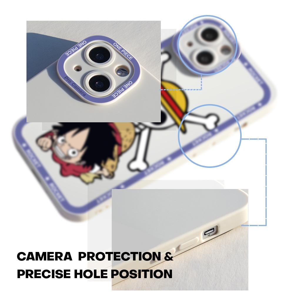 Phone Case Soft Rubber TPU Cellphone Casing Full Cover Camera Protection Design Shockproof Cover for Huawei Honor Xiaomi Redmi