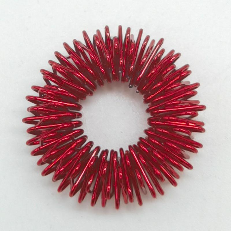 Цветное мини-кольцо-массажер для пальцев - Игрушка для снятия стресса и декомпрессии