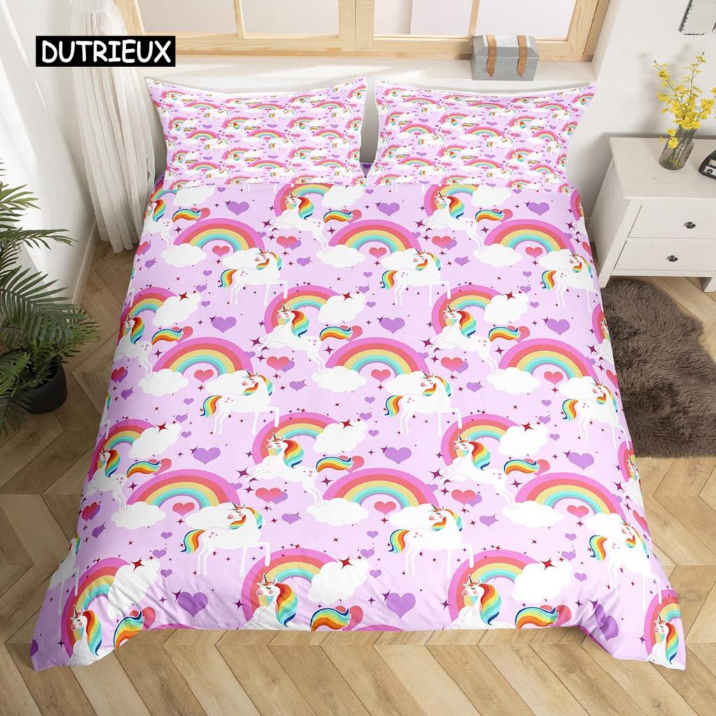 Одеяло с дельфином, пододеяльник размера King Size, милый пододеяльник с рисунком в виде единорога, комплект постельного белья с рисунком животных из мультфильмов, синий, океан, пляж, тема стеганого одеяла