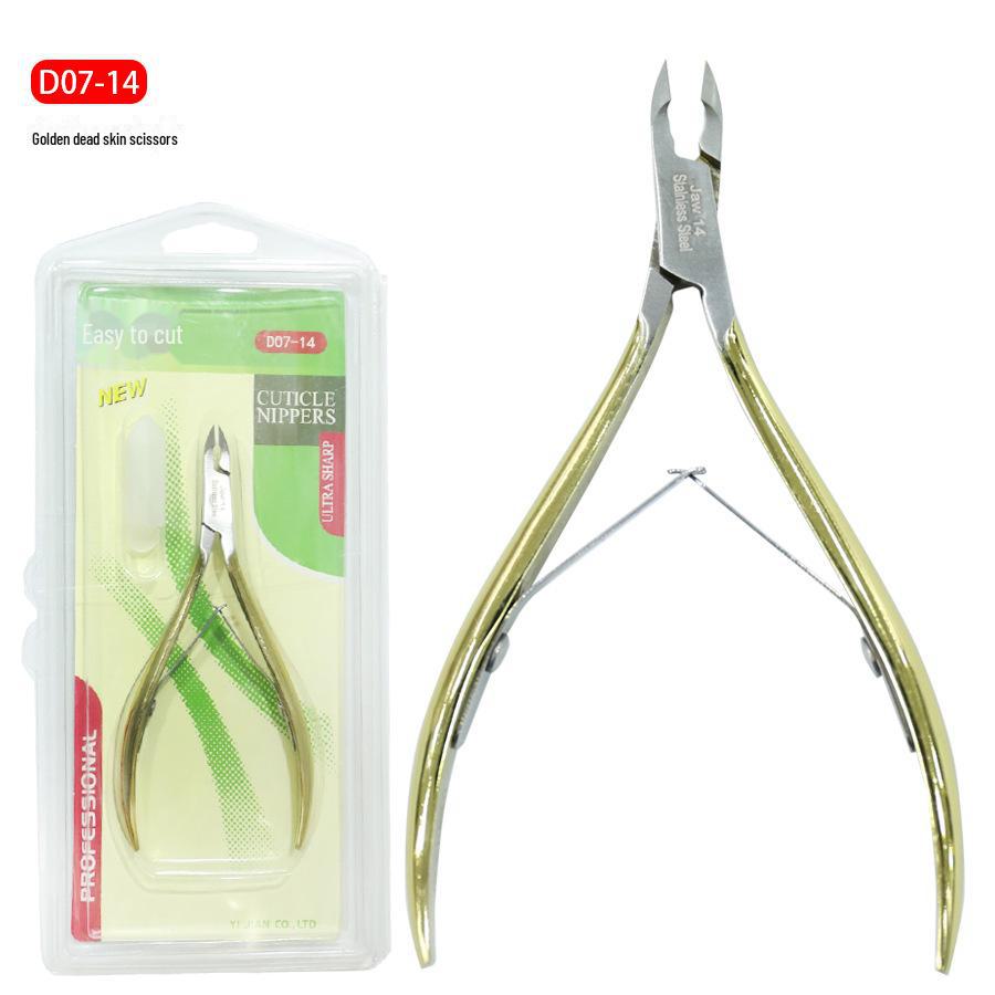Stainless Steel Dead Skin Scissors - Easy Cut Barbed Eagle Beak Nail Tool D07-14 D03-14