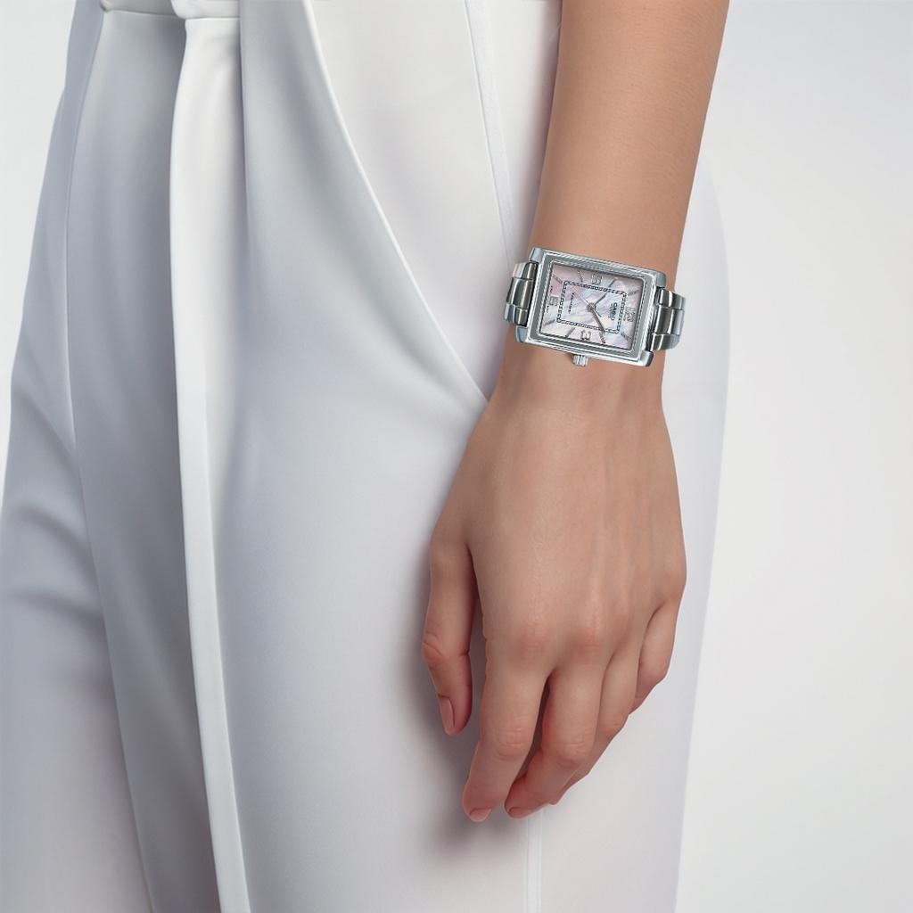 Casio Женские часы стандартной серии, цвет перламутр, LTP-1234DS-4A LTP-1234DS-4A