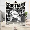 Ronaldo's Celebration Moment Blanket Soft & Cozy Great for Couch Office Chair Seaside Four Seasons Universal Playful Design Gifts For Family Or Friend