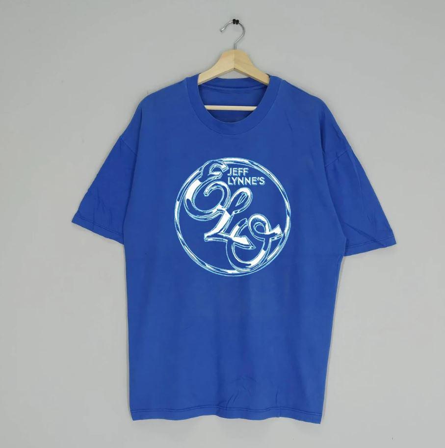 Electric Light Orchestra Королевский синий Унисекс Футболка Топы Футболка Взрослая Хлопковая Футболка