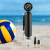 Насос для мяча с манометром Баскетбольный, Защищенный от дождя, Мяч для йоги, Спортивные аксессуары, Ручной