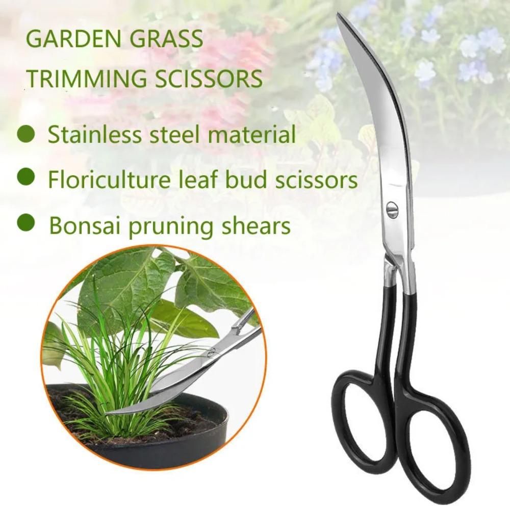 Gardening Tools Pruning Scissors Stainless Steel Leaf Bud Scissors Ggolf Hole Grass Scissors Floral Bonsai Bud Pruning Scissors