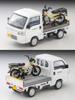 TOMYTEC Tomica Limited Vintage Neo Honda Acty Truck Motorcycle Store Технические характеристики белого завершенного продукта с Honda Cub LV-N330a CT125/Hunter