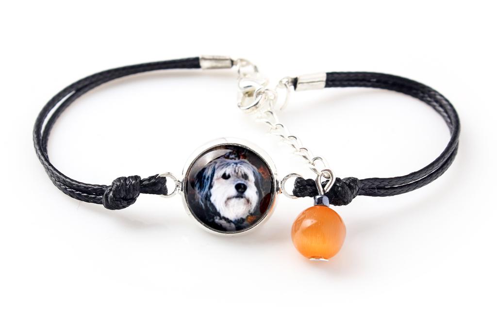 Polish Lowland Sheepdog, PON, Valee Sheepdog – Bracelet with your photo handmade, unique jewelry | Art-Dog