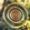 10 Inch Metal Wind Spinner Garden Decor with 360 Degree Rotating Hook Outdoor Hanging Ornament for Patio Yard Home All Season Gift