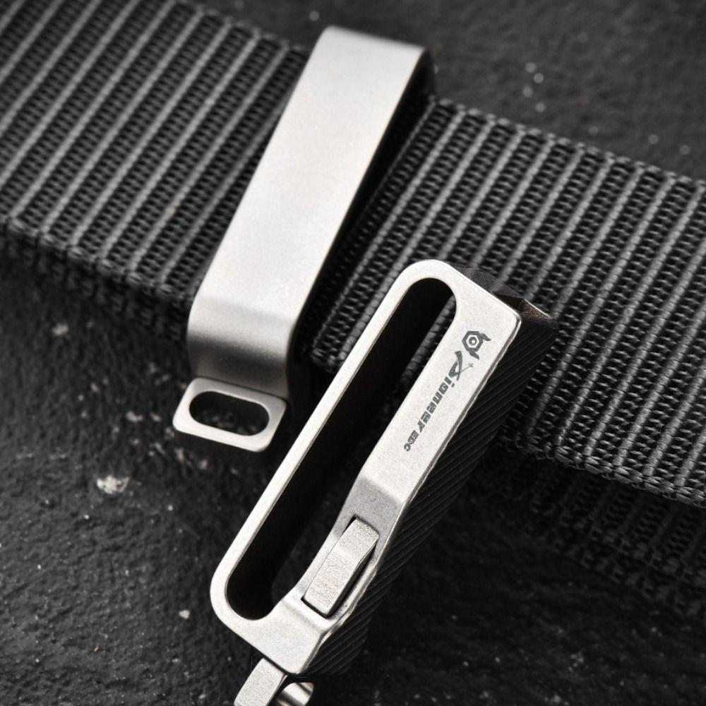 Lightweight Carabiner Hook Clip EDC Waist Belt Car Key Ring Portable Waist Belt Buckle Outdoor
