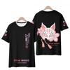 Genshin Impact 3D Print T-Shirts Anime Game Yae Miko Streetwear Women/Men Casual Oversized T Shirt Female Girl Tops Tees
