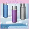 Titanium Insulated Travel Mug Tea Bottle With Magnetic Cover For Home Office Use