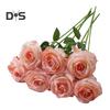 12Pcs Artificial Rose Flowers Realistic Looking Vibrant Color Non-Fading Faux Roses Bouquet Wedding Decorations