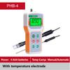 PHB-1/PHB-4 Handheld pH Meter with Automatic Temperature Compensation 0.01 Accuracy Portable Digital pH Tester for Water 2