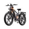 OTIDA RX80 Off-road Dual Motors Electric Bike 48V20Ah 26 Inch Fat Tire E-Bike Mountain Electric Bicycle Motorcycle for Adult