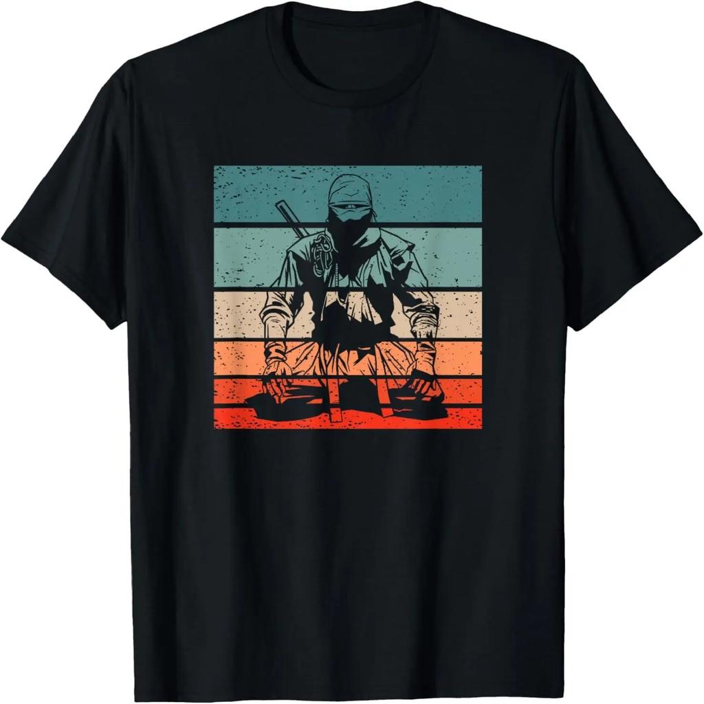 Ninja Retro Style Vintage T-Shirt