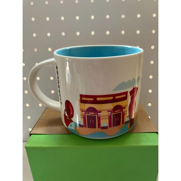 Starbucks Coffee Mug Shanghai 14oz You Are Here Collection YAH in Box
