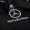 2PCS/Set Car Door Light Laser Logo Decor Project Ghost Lamp Mercedes Benz A B C M ML GLA GLS E Class W176 W205 W166 W246 W2121 NDEFG1